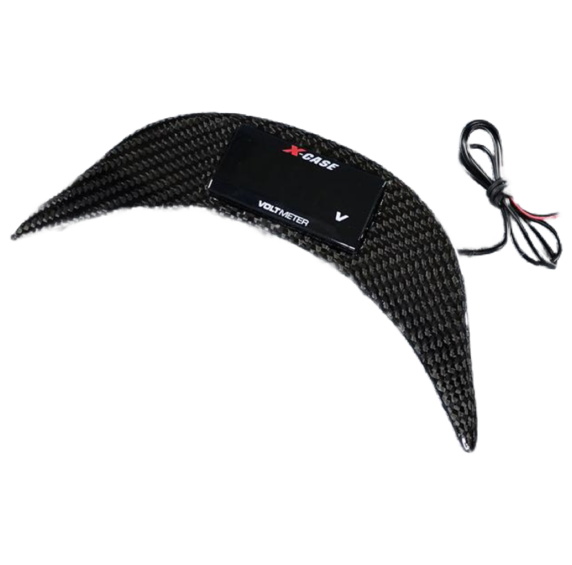 geweven carbon spoiler met voltmeter voor Vespa Sprint/Primavera