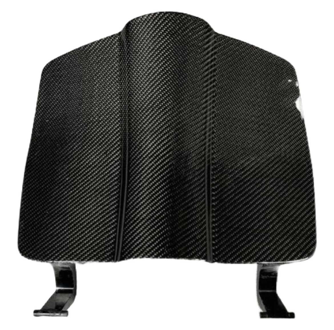 Geweven carbon beenschild klep Vespa Spint/Primavera