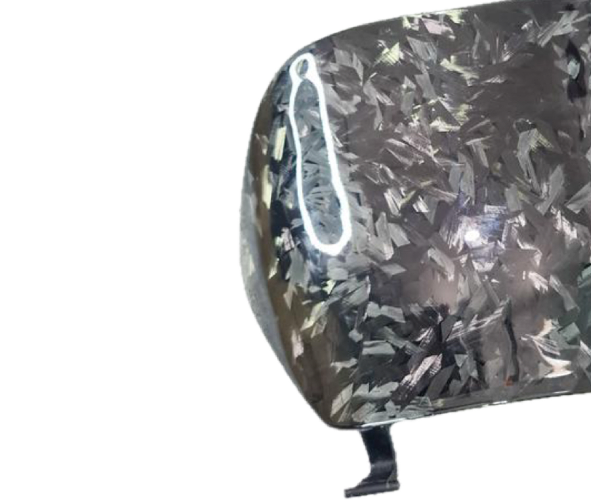 Forged carbon beenschild klep Piaggio Zip