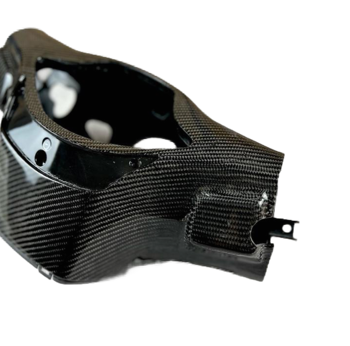 geweven carbon stuurkappen Vespa sprint