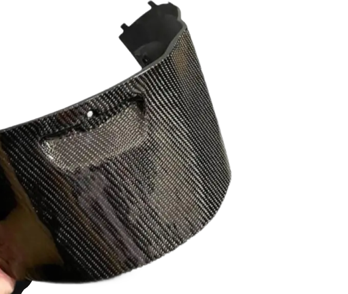 Geweven carbon sp bougie kap Piaggio Zip