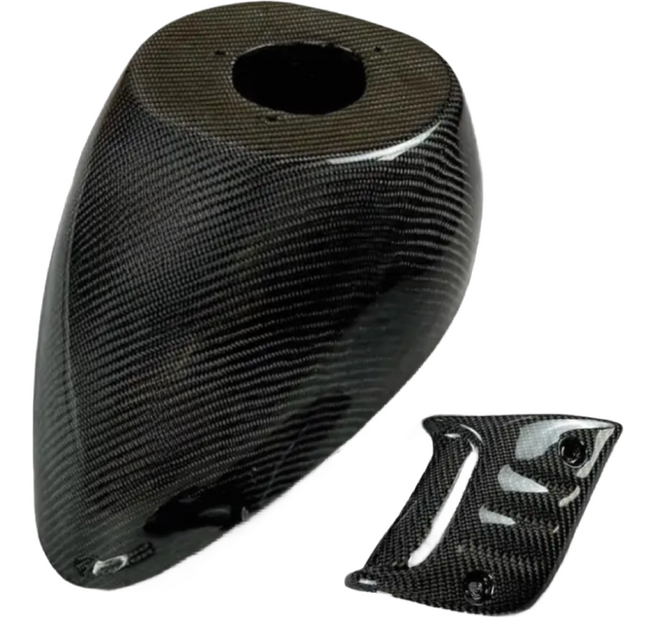 Geweven carbon Piaggio Zip