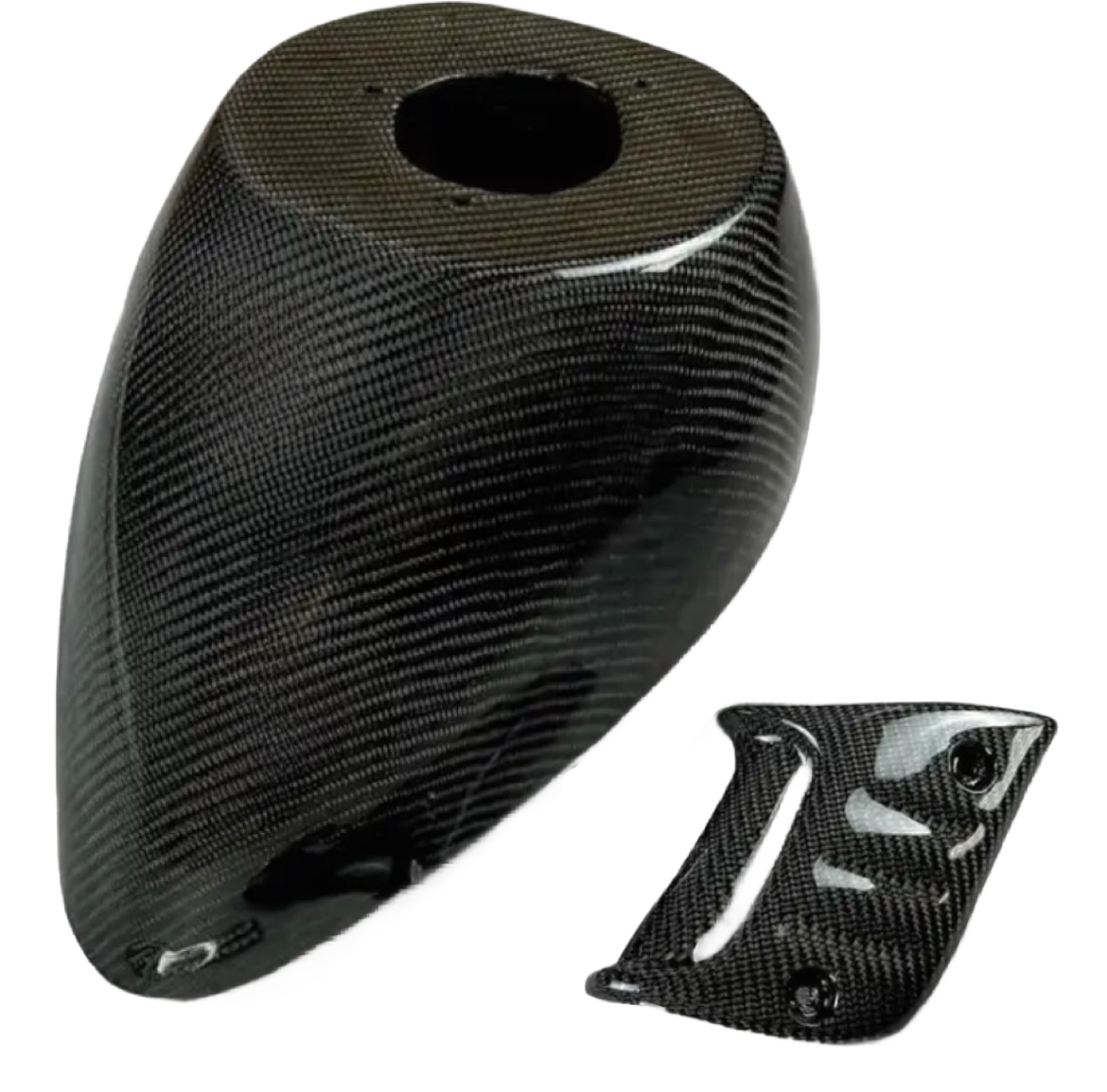 Geweven carbon Piaggio Zip