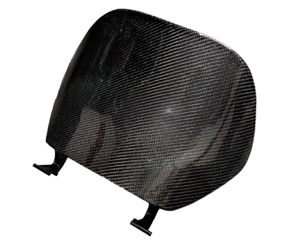 Geweven carbon beenschild klep Piaggio Zip
