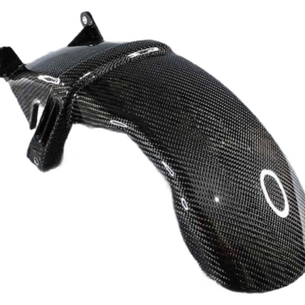 Geweven carbon achterspatbord over wiel Piaggio Zip