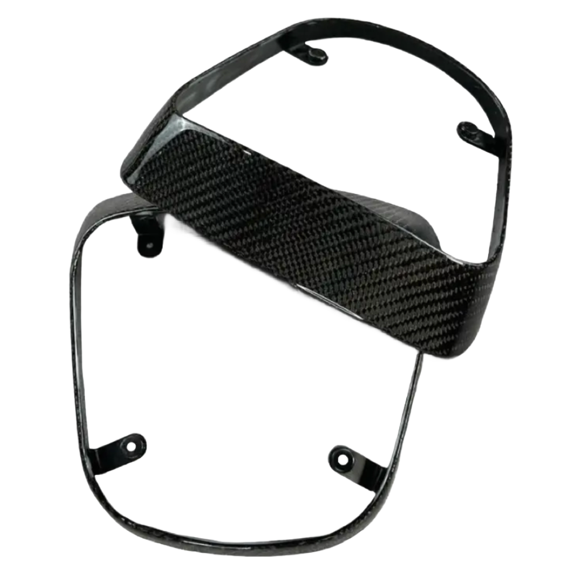 Geweven carbon achterlicht rand Vespa Sprint/Primavera