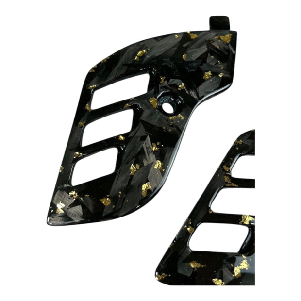 Vespa Sprint & Primavera Otro Schokbreker Kapje Custom Flakes Forged Carbon