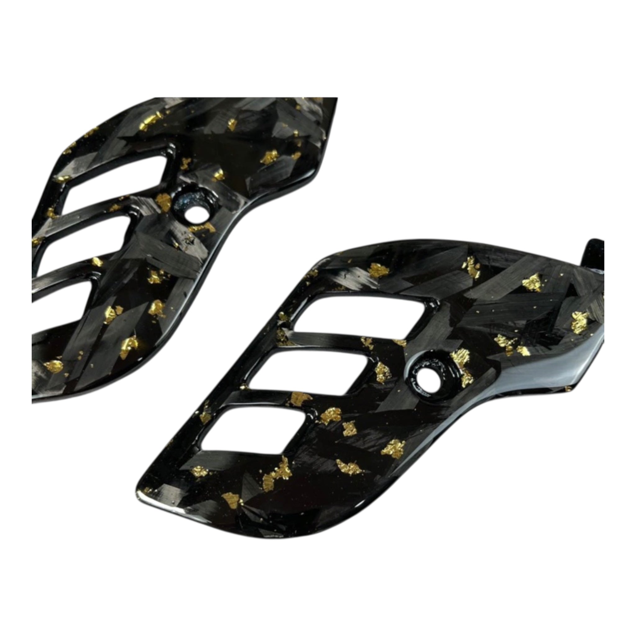 Vespa Sprint & Primavera Otro Schokbreker Kapje Custom Flakes Forged Carbon