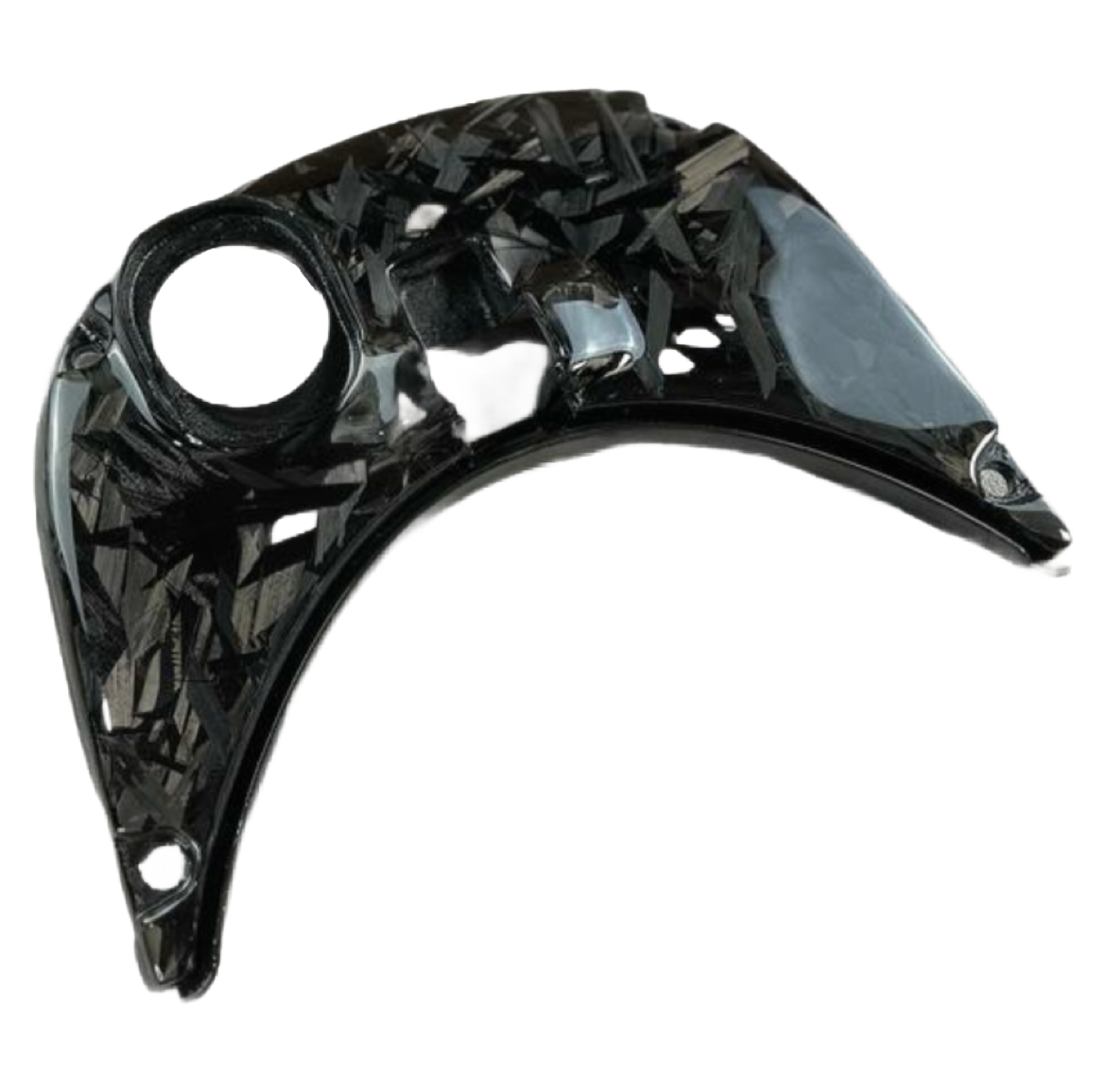 Vespa Sprint & Primavera Tank Kap Forged Carbon