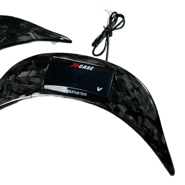 Vespa Sprint & Primavera Voltmeter Spoiler Forged Carbon