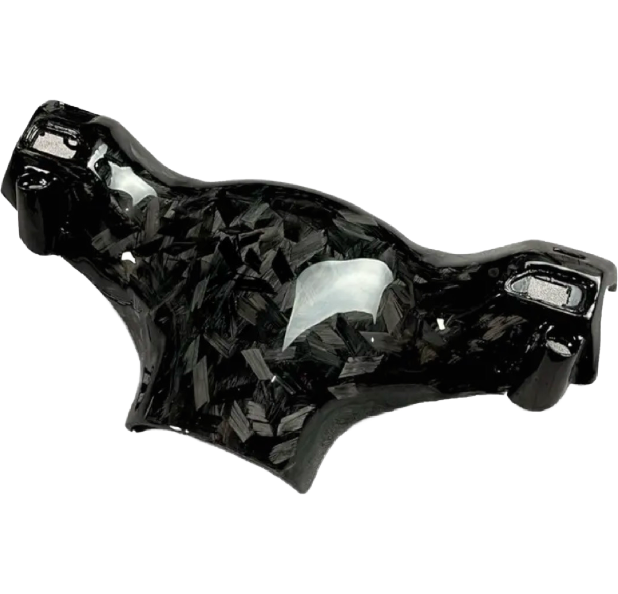 Piaggio Zip Stuurkappen Forged Carbon