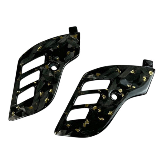 Vespa Sprint & Primavera Otro Schokbreker Kapje Custom Flakes Forged Carbon