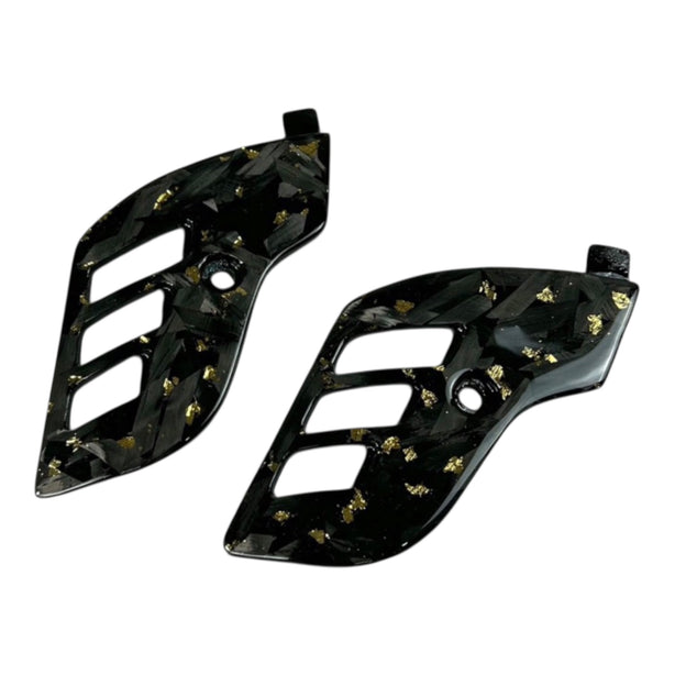 Vespa Sprint & Primavera Otro Schokbreker Kapje Custom Flakes Forged Carbon