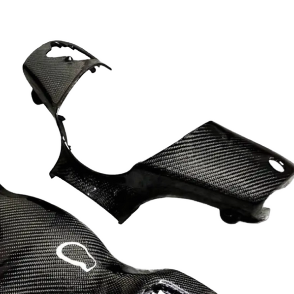 Piaggio Zip Stuurkappen Geweven Carbon