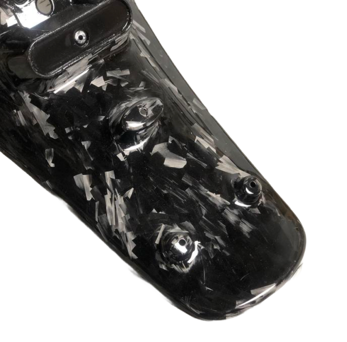 Piaggio Zip Achterspatbord Custom Flakes Forged Carbon