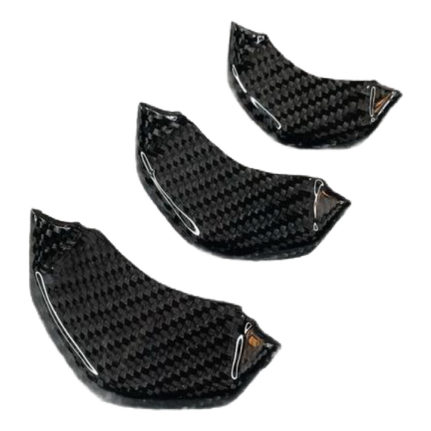 Vespa Sprint & Primavera Claxonneus Vinnen Geweven Carbon