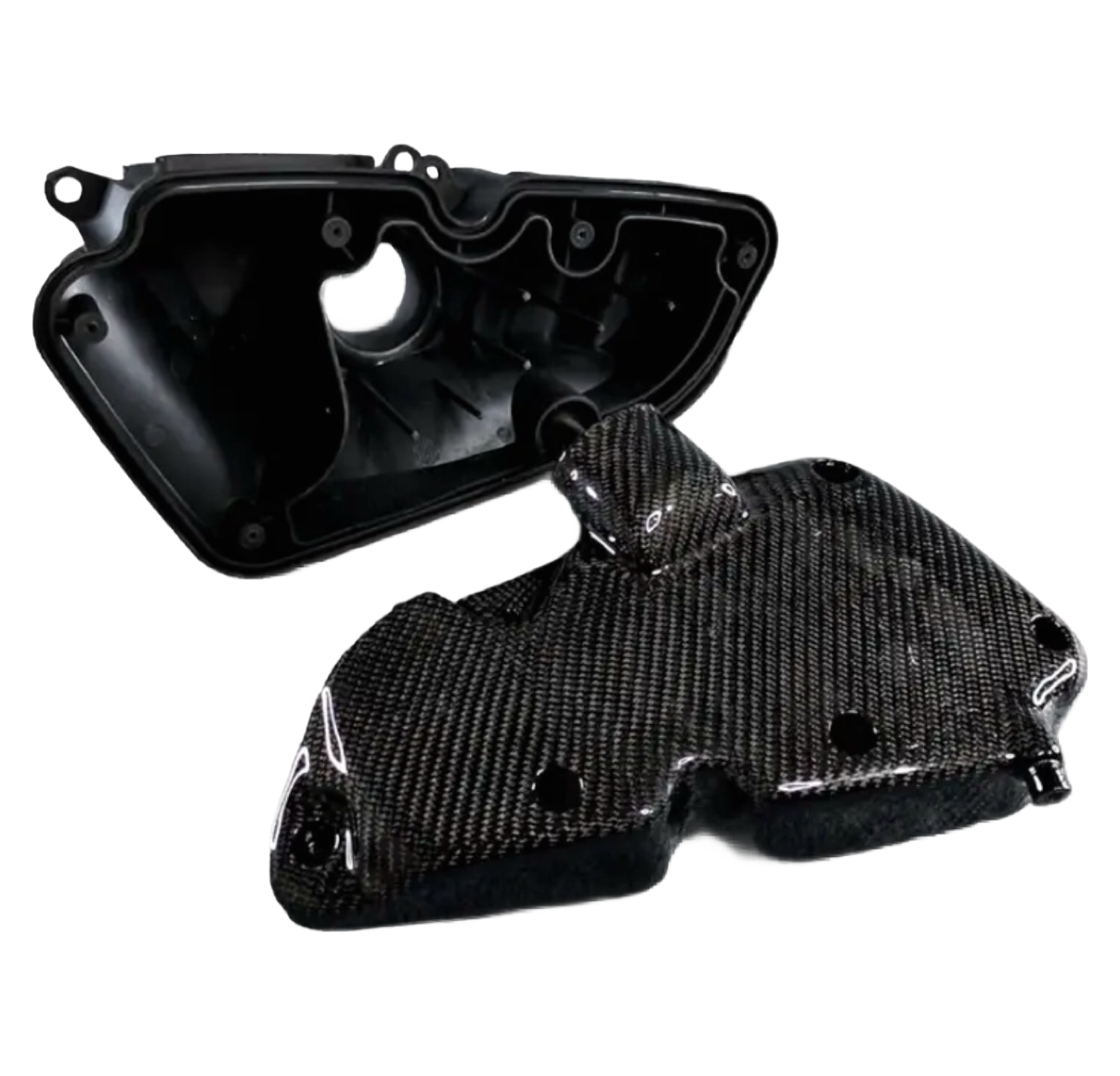 Vespa Sprint & Primavera Luchtfilter Geweven Carbon