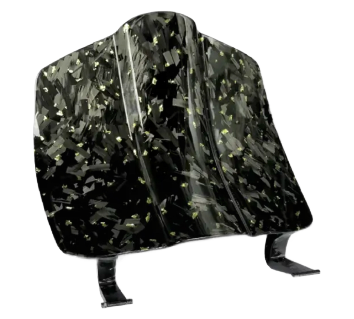 Custom flakes forged carbon beenschild Vespa Spint/Primavera