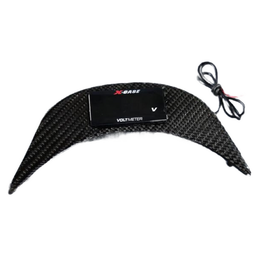 geweven carbon spoiler met voltmeter voor Vespa Sprint/Primavera
