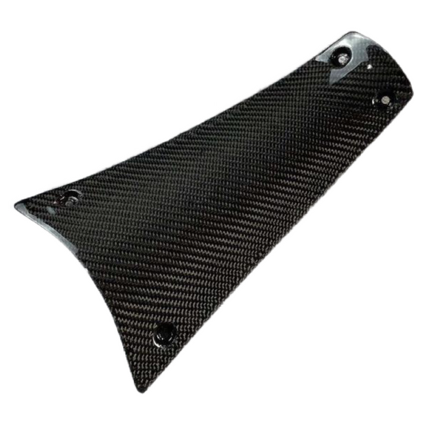 Vespa Sprint & Primavera Accu Kapje Geweven Carbon