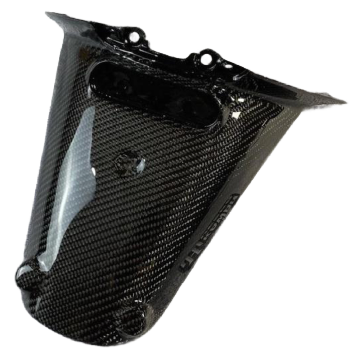 Vespa Sprint & Primavera Achterspatbord Geweven Carbon