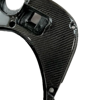 Vespa Sprint & Primavera Tank Kap Geweven Carbon