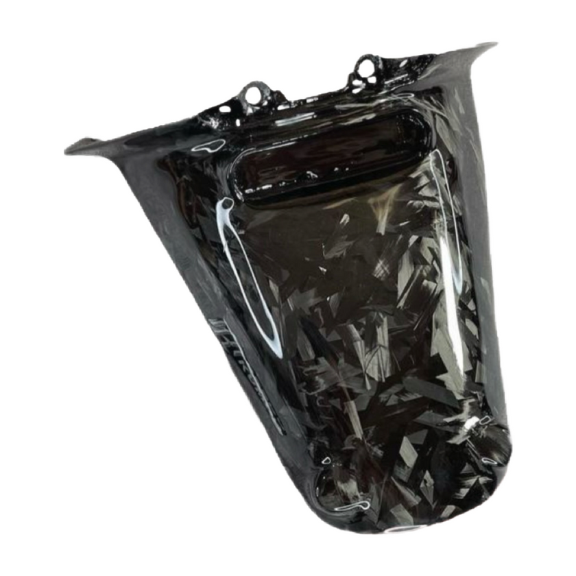 Vespa Sprint & Primavera Achterspatbord Forged Carbon