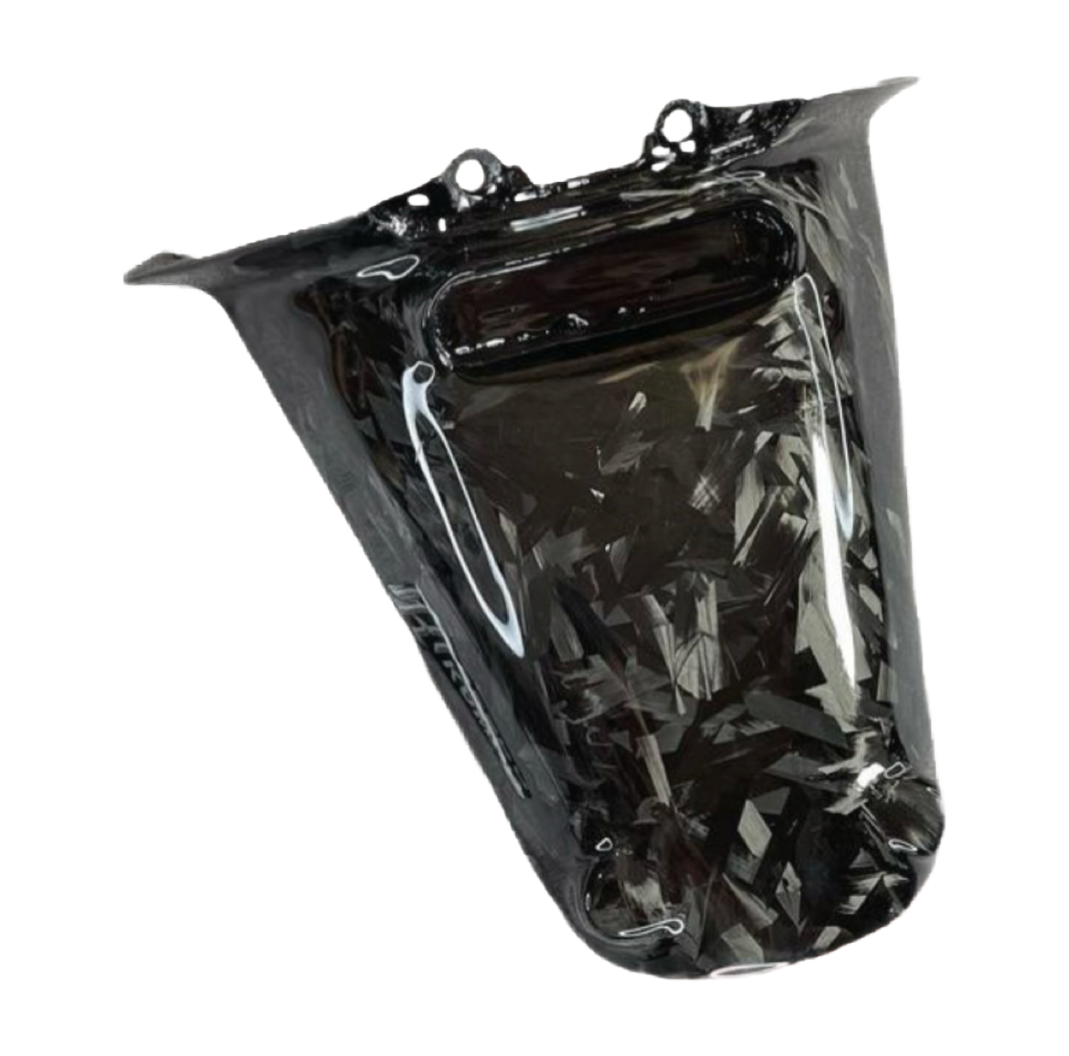 Vespa Sprint & Primavera Achterspatbord Forged Carbon