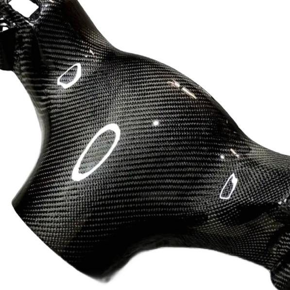 Piaggio Zip Stuurkappen Geweven Carbon