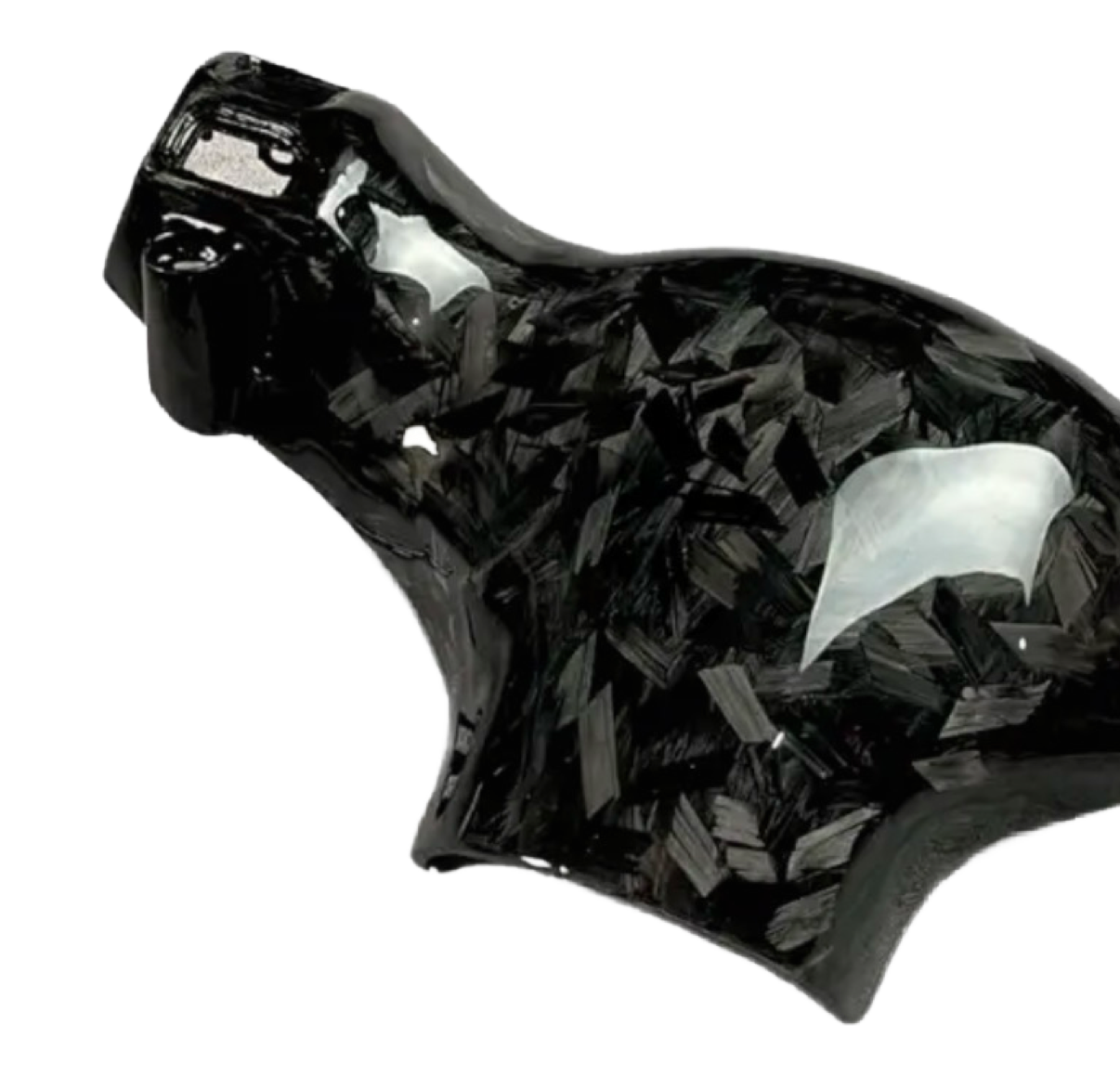 Piaggio Zip Stuurkappen Forged Carbon