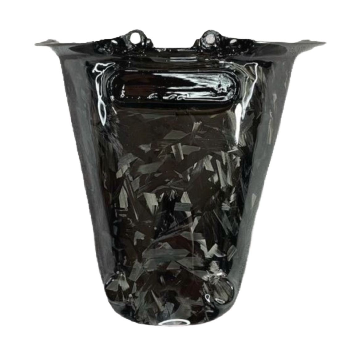 Vespa Sprint & Primavera Achterspatbord Forged Carbon