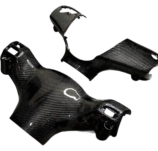 Piaggio Zip Stuurkappen Geweven Carbon