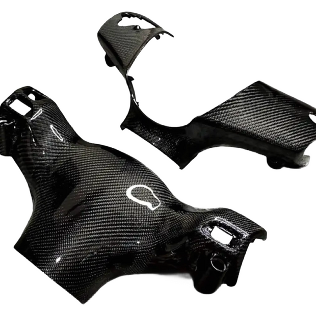 Piaggio Zip Stuurkappen Geweven Carbon