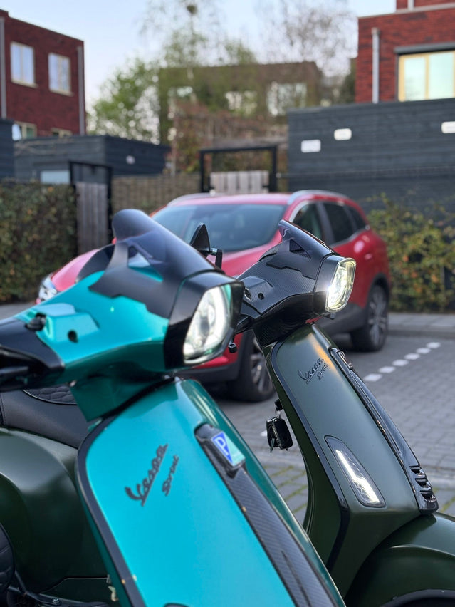 Indo Windscherm Vespa Sprint & Primavera Smoked