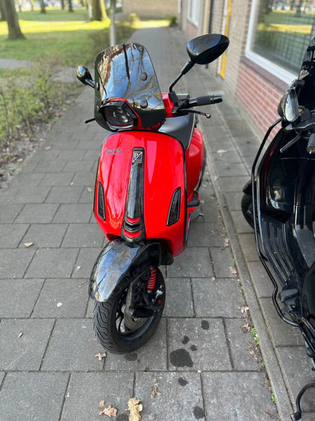 Vespa Sprint & Primavera Schokbreker Kapje Otro Forged Carbon