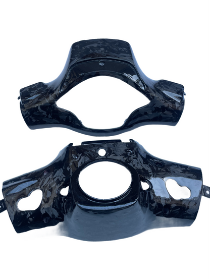 Forged carbon stuurkappen Vespa sprint