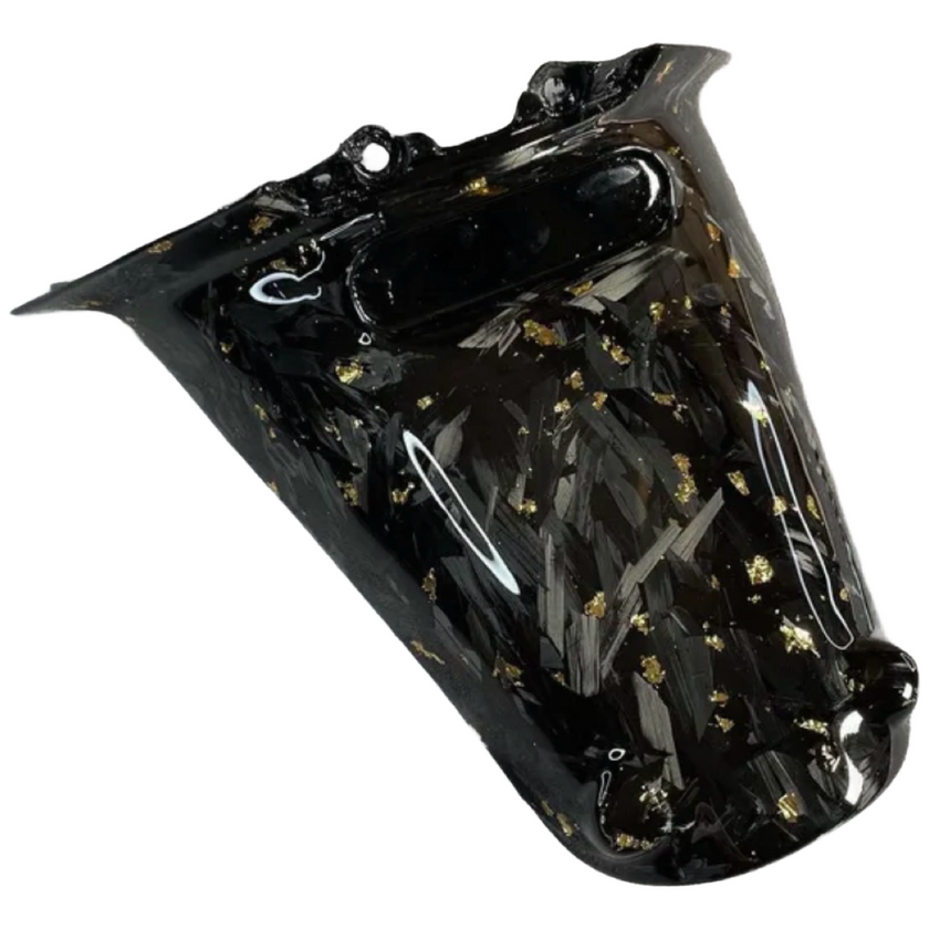 Vespa Sprint & Primavera Achterspatbord Custom Flakes Forged Carbon