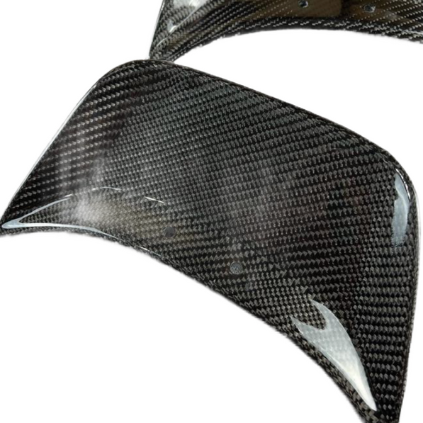 Vespa Sprint & Primavera Ducktail Spoiler Geweven Carbon