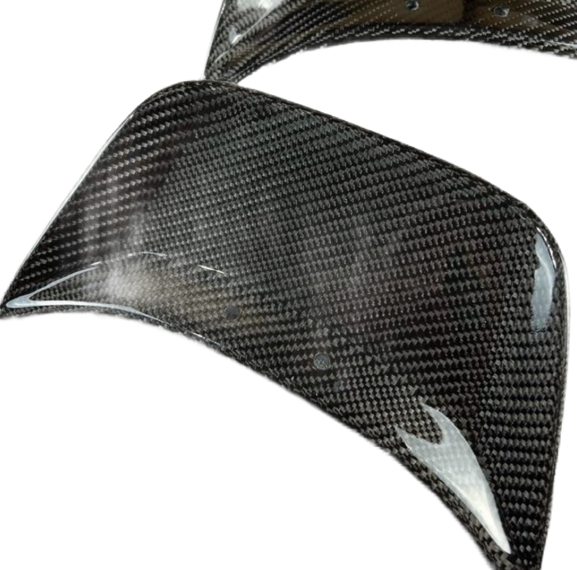 Vespa Sprint & Primavera Ducktail Spoiler Geweven Carbon