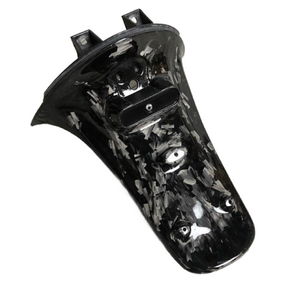 Forged carbon achterspatbord Piaggio Zip