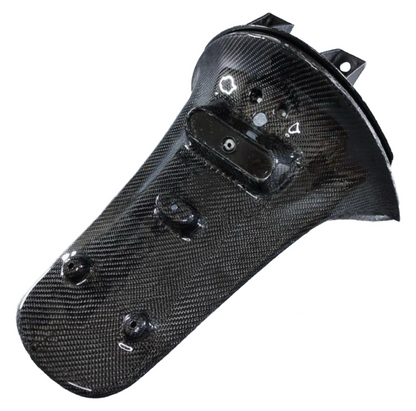 Geweven carbon achterspatbord Piaggio Zip
