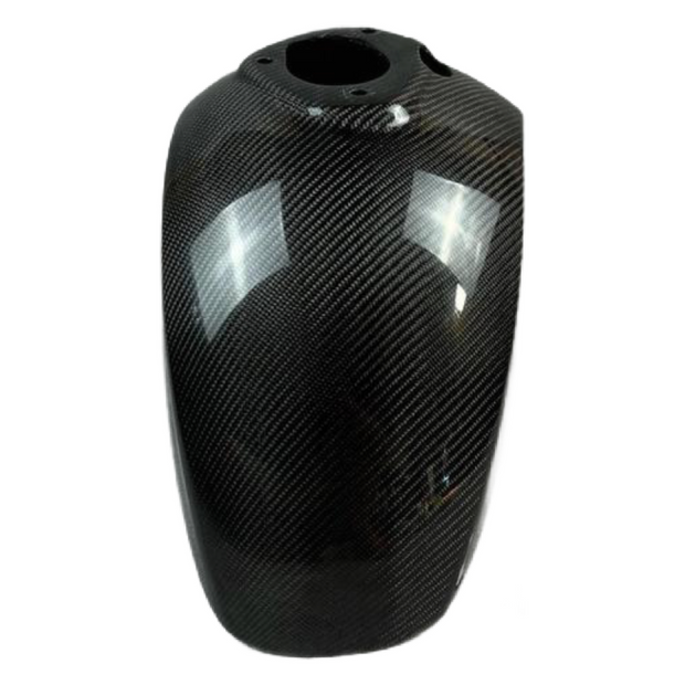 Vespa Sprint & Primavera Voorspatbord Geweven Carbon