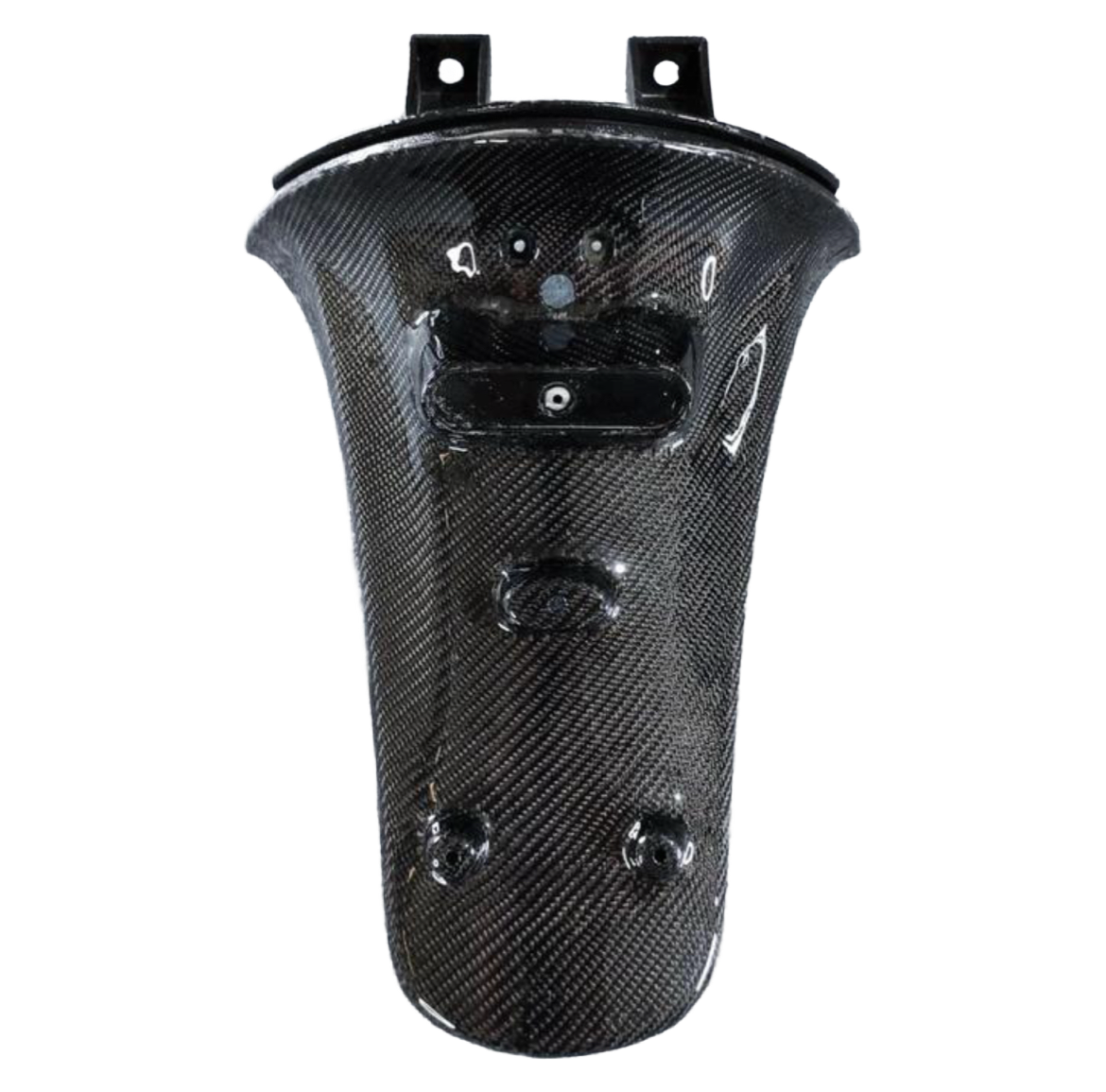 Piaggio Zip Achterspatbord Geweven Carbon
