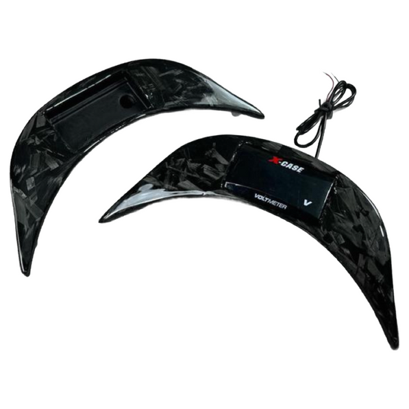 Vespa Sprint & Primavera Voltmeter Spoiler Forged Carbon