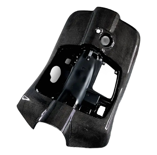 Geweven carbon beenschild Vespa sprint/primavera