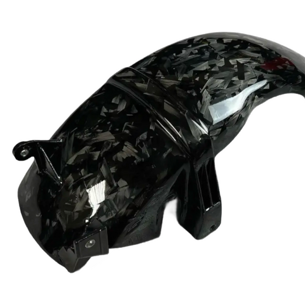 Forged carbon achterspatbord over wiel Piaggio Zip