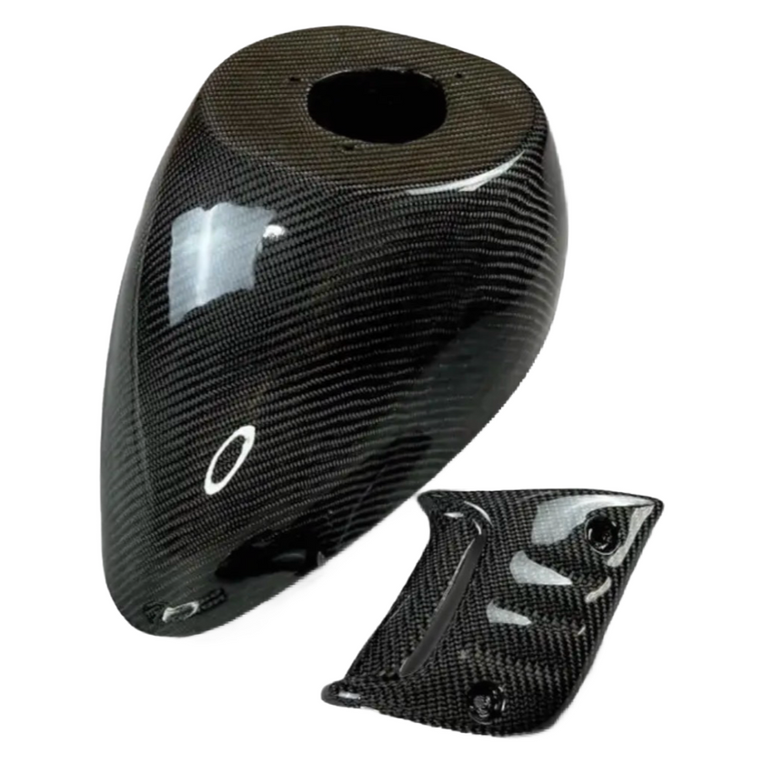 Piaggio Zip SP Voorspatbord Setje Geweven Carbon