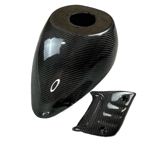 Piaggio Zip SP Voorspatbord Setje Geweven Carbon