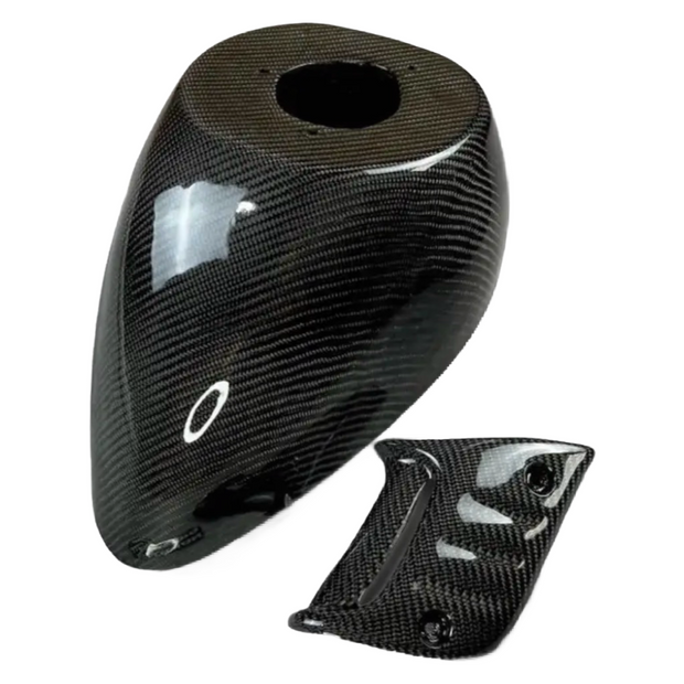 Piaggio Zip SP Voorspatbord Setje Geweven Carbon