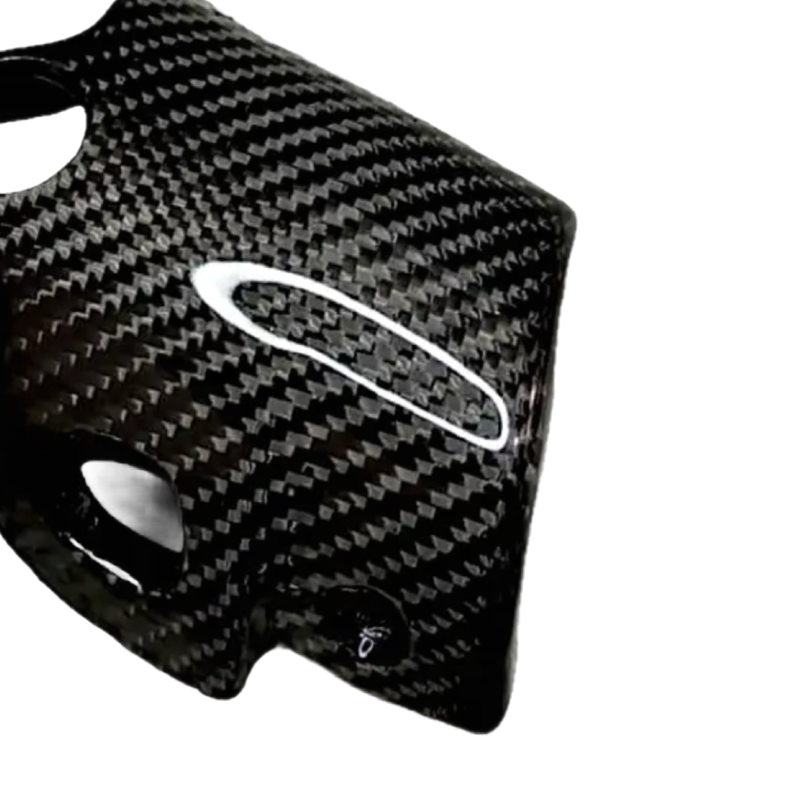 Piaggio Zip Rempot Kapje Geweven Carbon